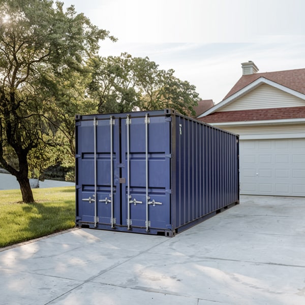 our residential storage containers are designed to be weatherproof and protect your belongings